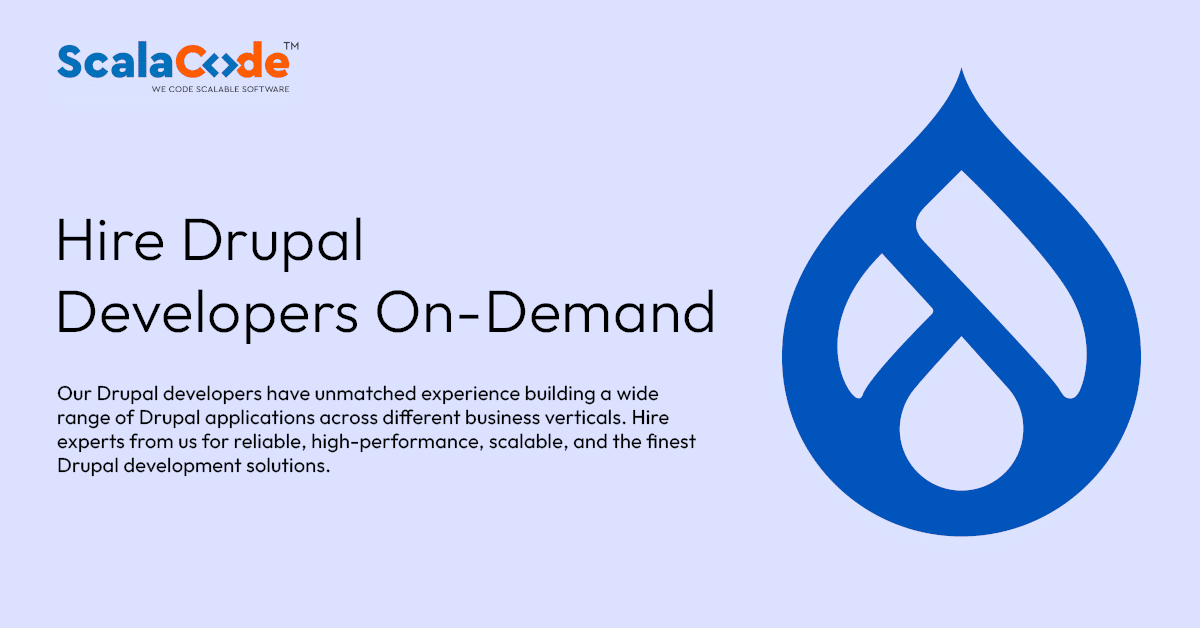 Hire Drupal Developers To Build Dynamic Software | Contact us