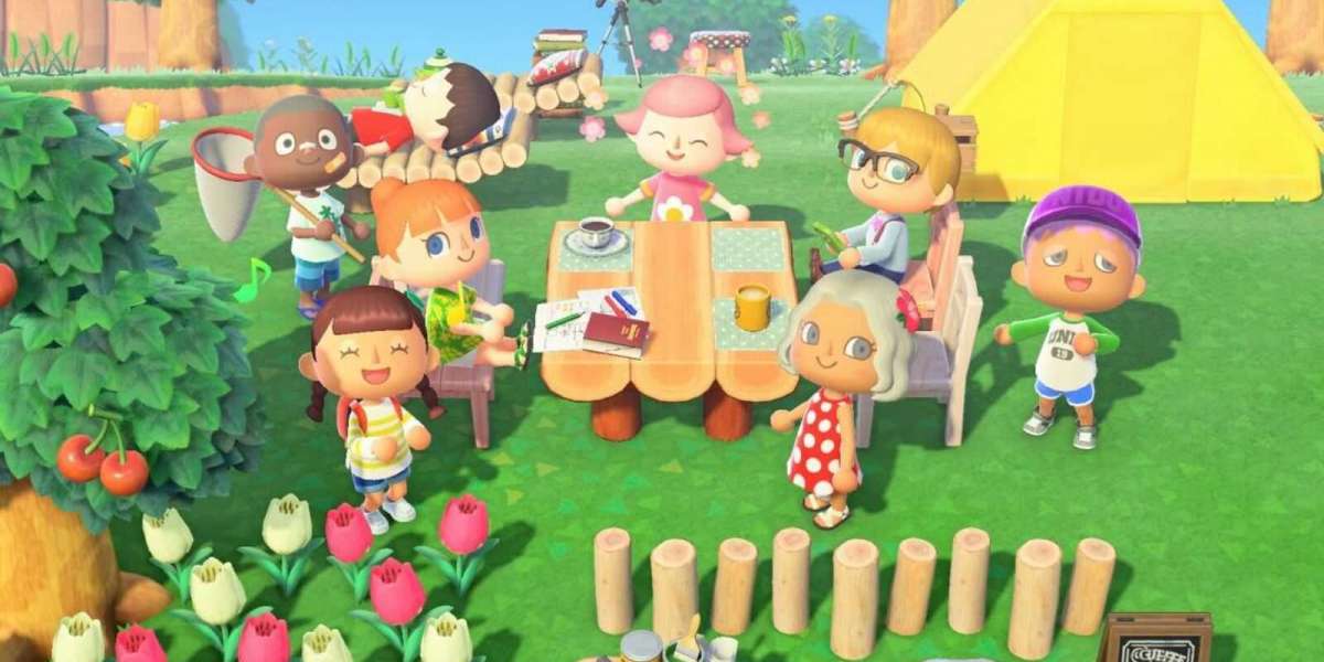 For many humans spring is while Animal Crossing is inside the air