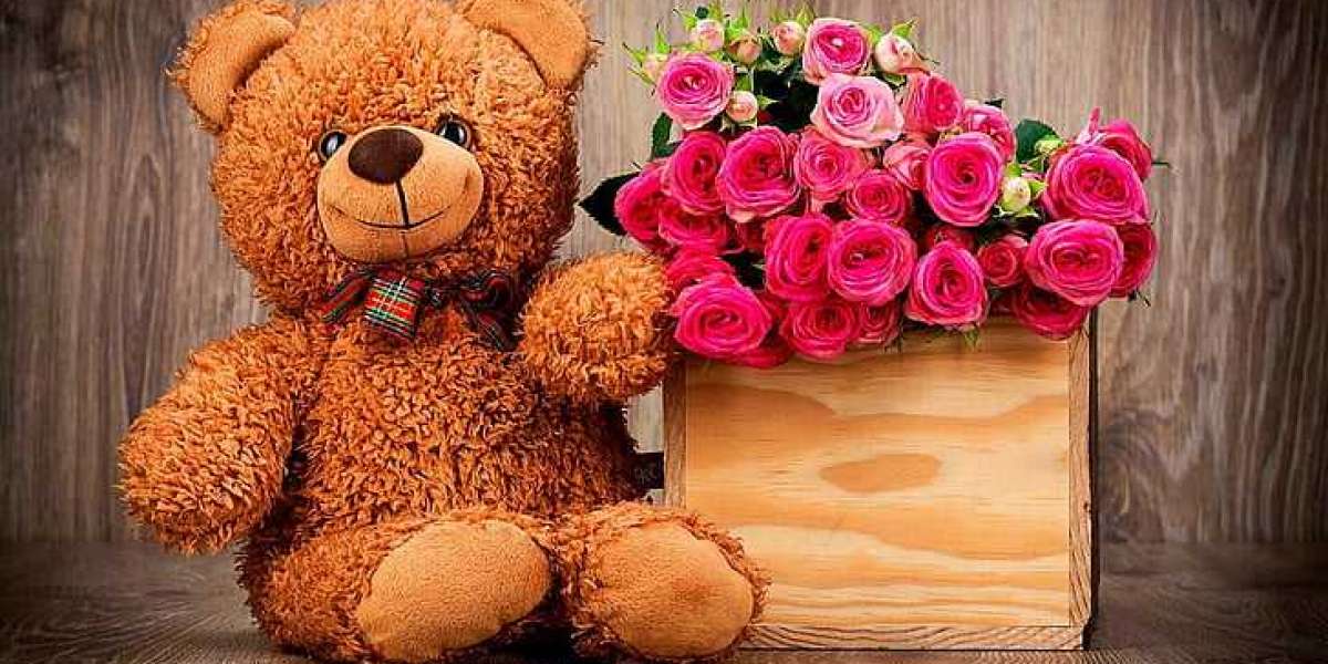 Flower Teddy Bear