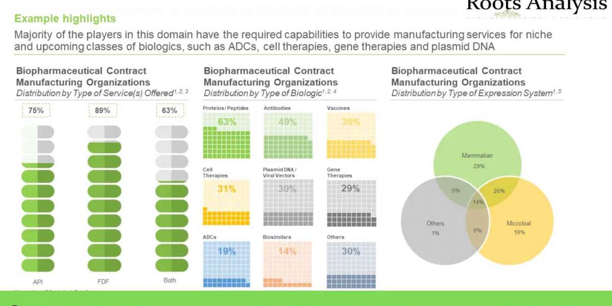 Driven by several blockbuster products, the biopharmaceutical contract manufacturing market has evolved considerably