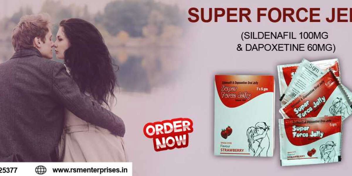 A Powerful Remedy for Sensual Disorders in Men With Super Force Jelly
