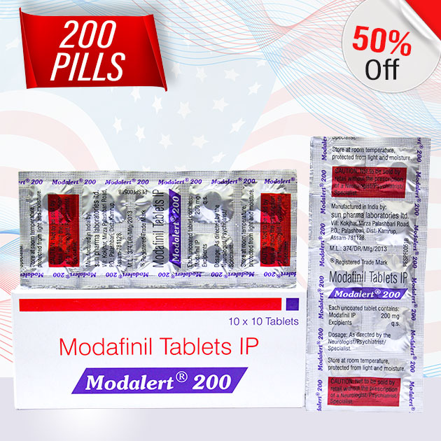 Modalert 200 is Available with free Express Shipping worldwide