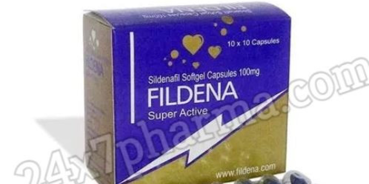 Fildena Super Active 100mg Sildenafil Softgel Capsules (90 Capsules)
