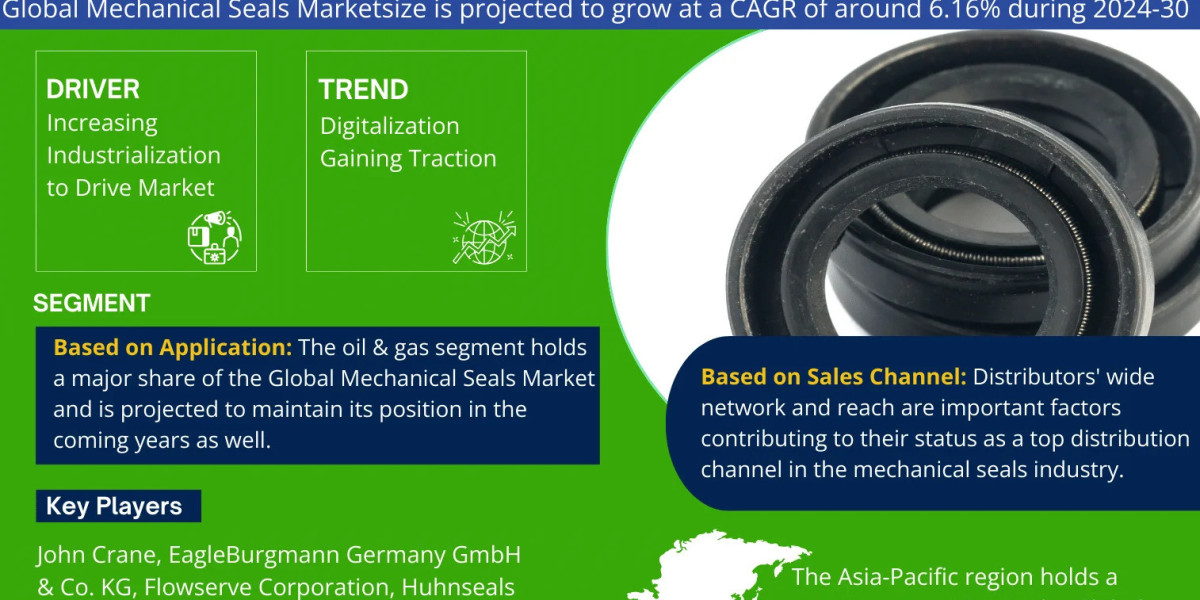 Mechanical Seals Market Size to Expand at 6.16% CAGR By 2030 | Fluiten SpA, Garlock Sealing Technology