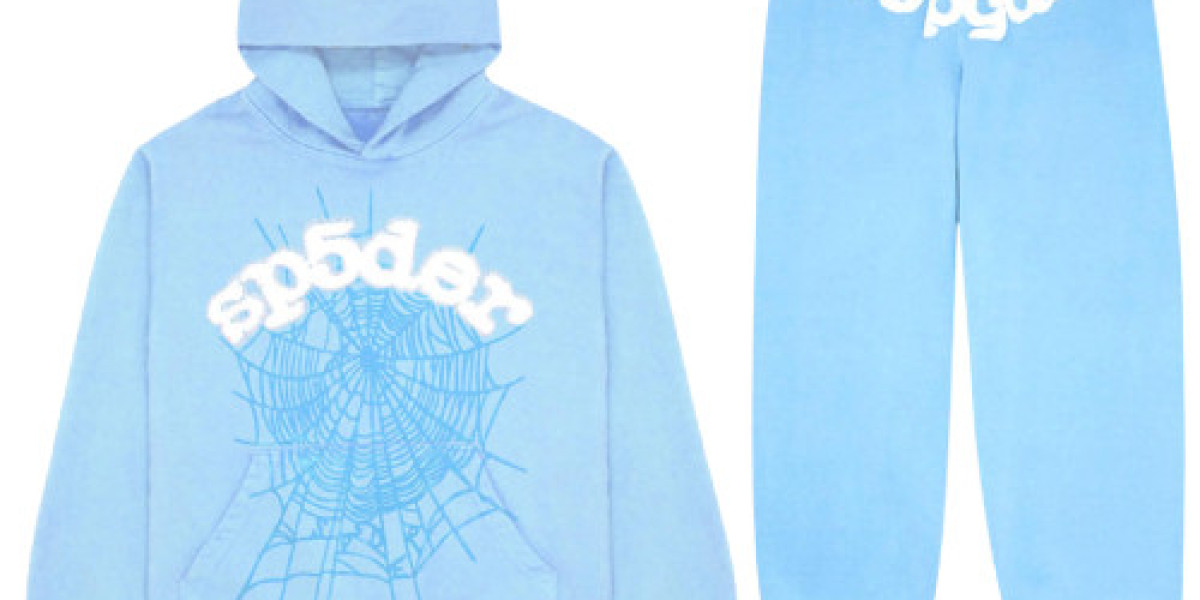 Light Blue Spider Hoodie: Stylish, Comfortable, and Eco-Friendly