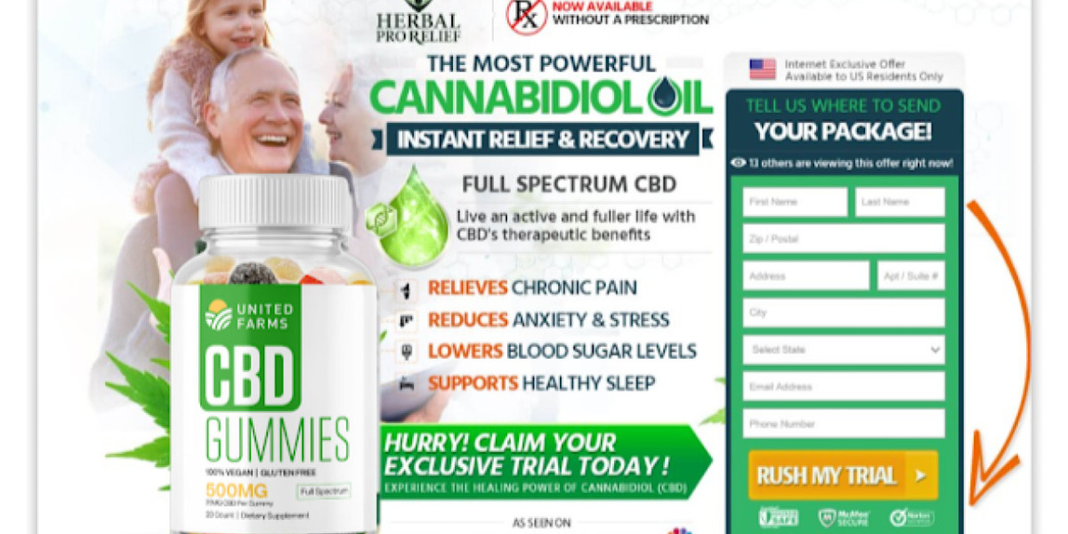 United Farms CBD Gummies Get Informed Its Working Results BEFORE & AFTER USE