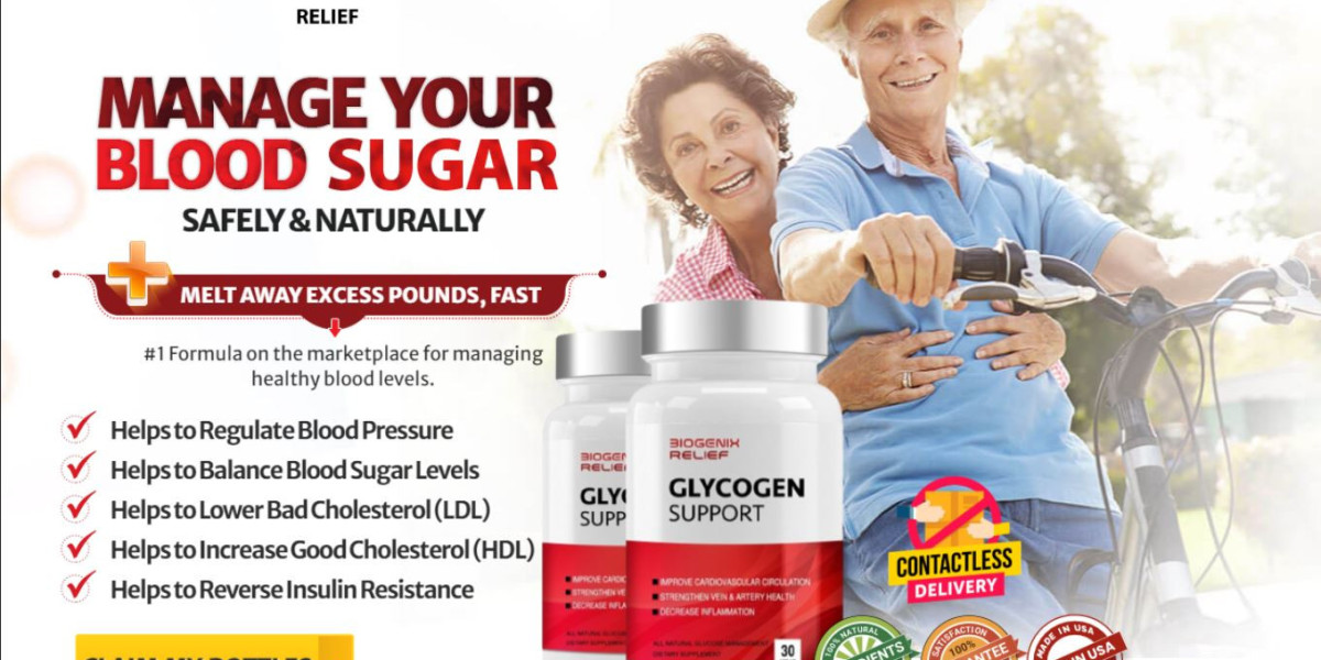 How do Biogenix Relief Glycogen Support work in the body?