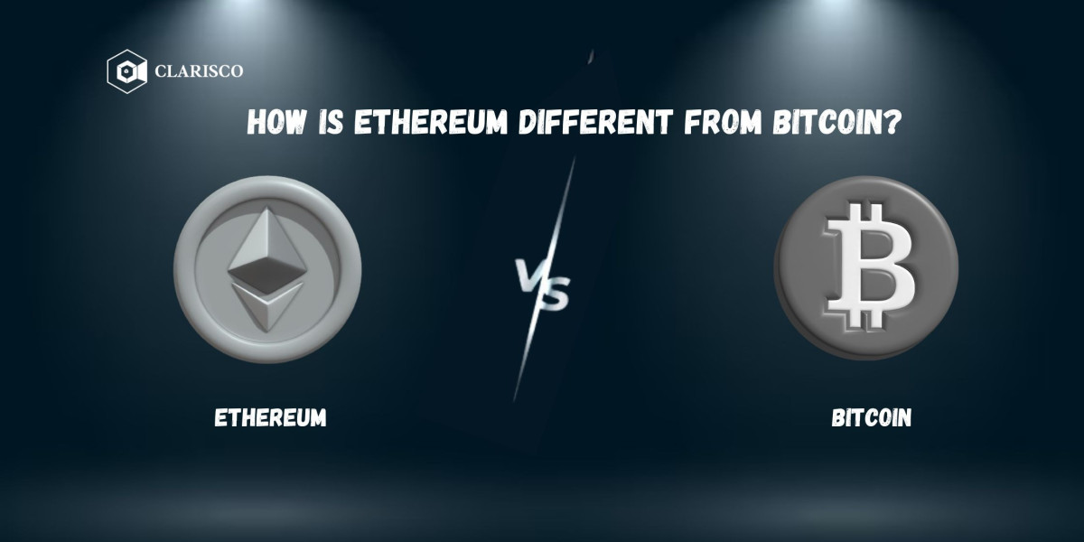 How is Ethereum different from Bitcoin?