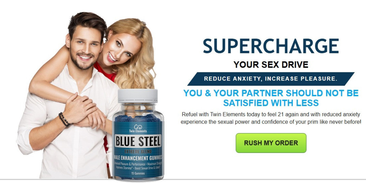 Blue Steel Male Enhancement Gummies USA (Review, Benefits, Side-Effects) – Buy Now!