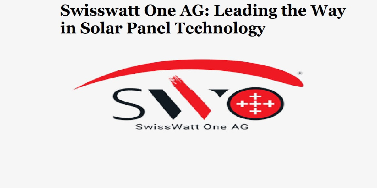 Swisswatt One AG Solar Panels