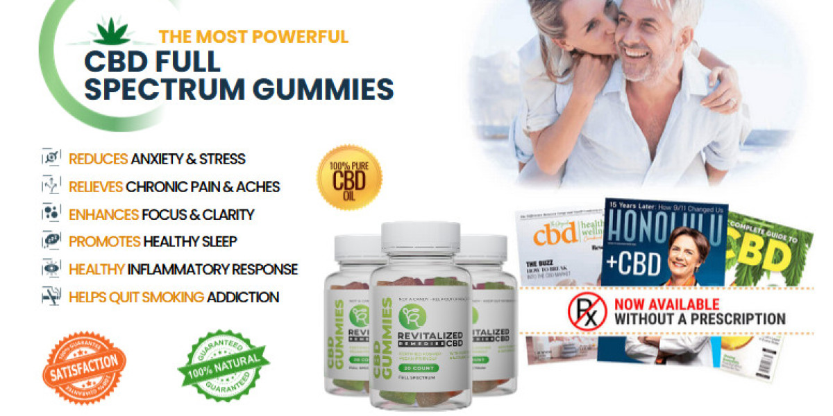 Revitalized Remedies CBD Gummies: Ingredients, Work, Uses, Sale Price In USA