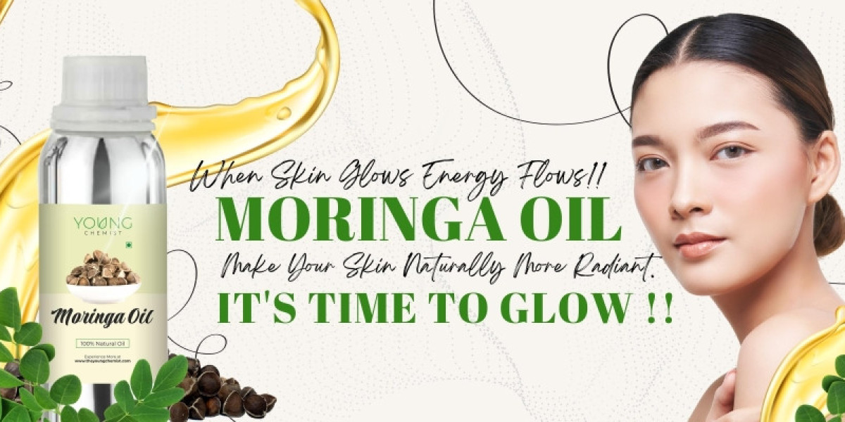 MORINGA OIL make your skin naturally more radiant.