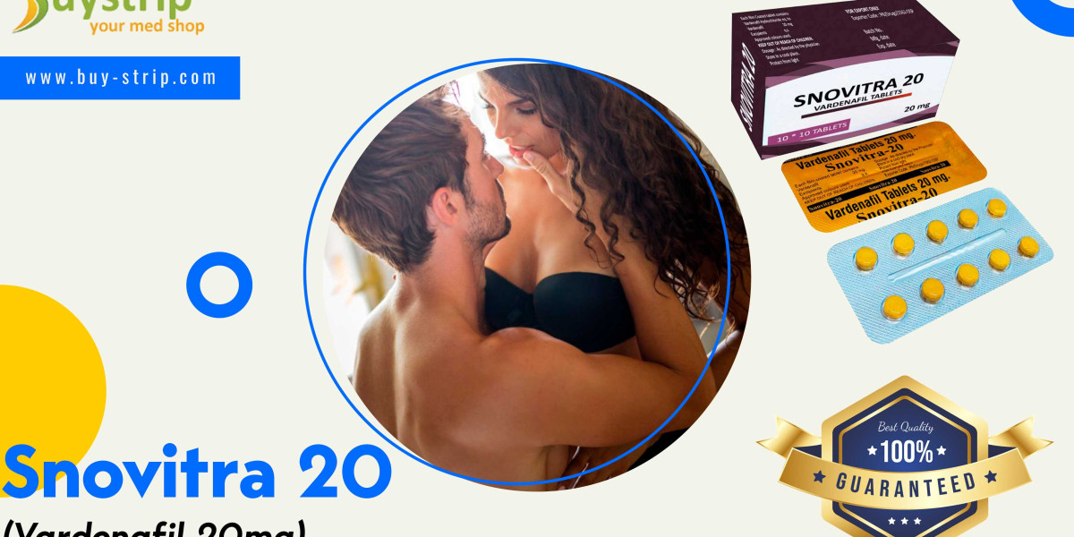 An Outstanding Remedy to Boost Sensual Performance With Snovitra 20mg