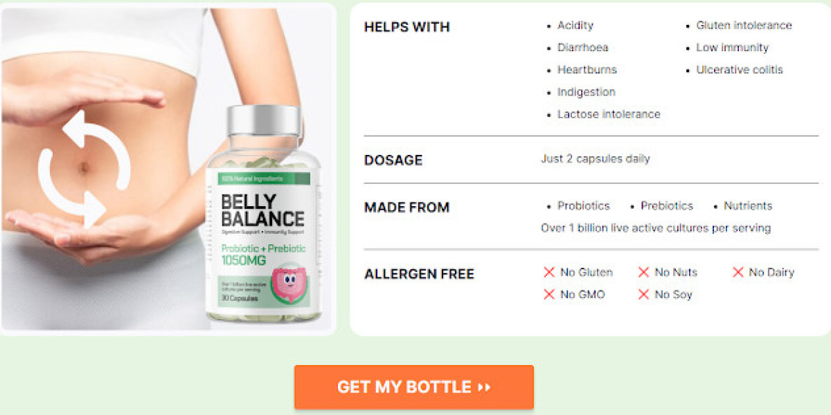 Belly Balance Probiotic+ Prebiotic Australia Uses Ingredients, Pros-Cons, Cost (Best Discount)