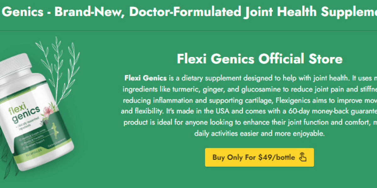 flexi genics Joint Support Australia:How It Will Improve Your Joints Strength?