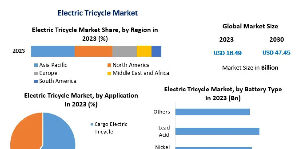 Electric Tricycle Market Executive Summary, Segmentation, Review, Trends, Opportunities-2030