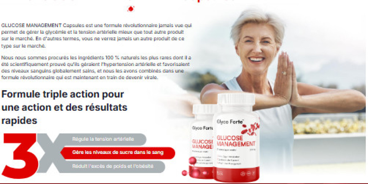 Glyco Forte Formule n°1 pour la gestion de la pression artérielle et de la glycémie (FR, BE, CH, LU)