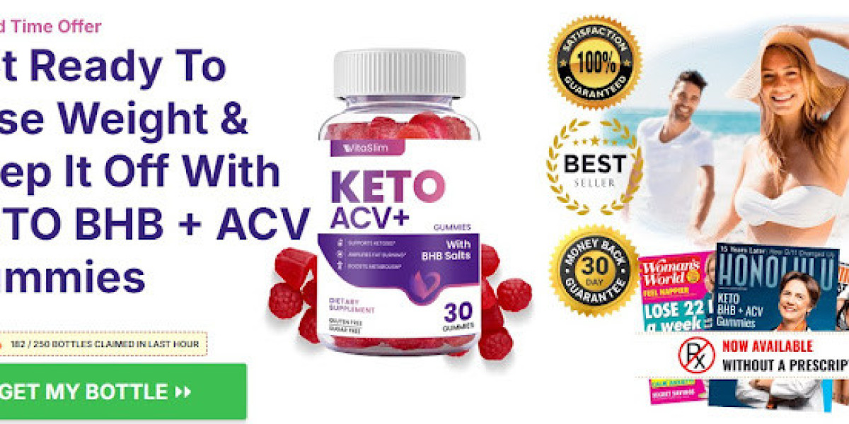 VitaSlim Keto + ACV Gummies: The Ultimate Combo for Fat Burning and Energy