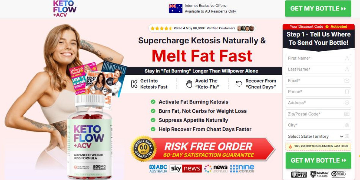 How KetoFlow +ACV Gummies 800mg Function for Weight Loss in Australia & New Zealand?