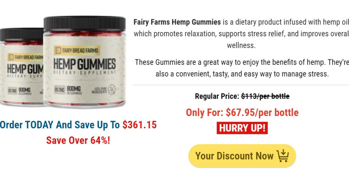 Fairy Farms Hemp Gummies AU: 100% Safe Ingredients, Benefits, Does It Really Work?