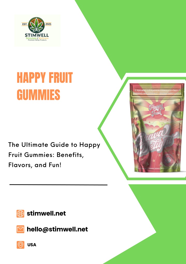 PPT - The Ultimate Guide to Happy Fruit Gummies Benefits, Flavors, and Fun! PowerPoint Presentation - ID:13812652