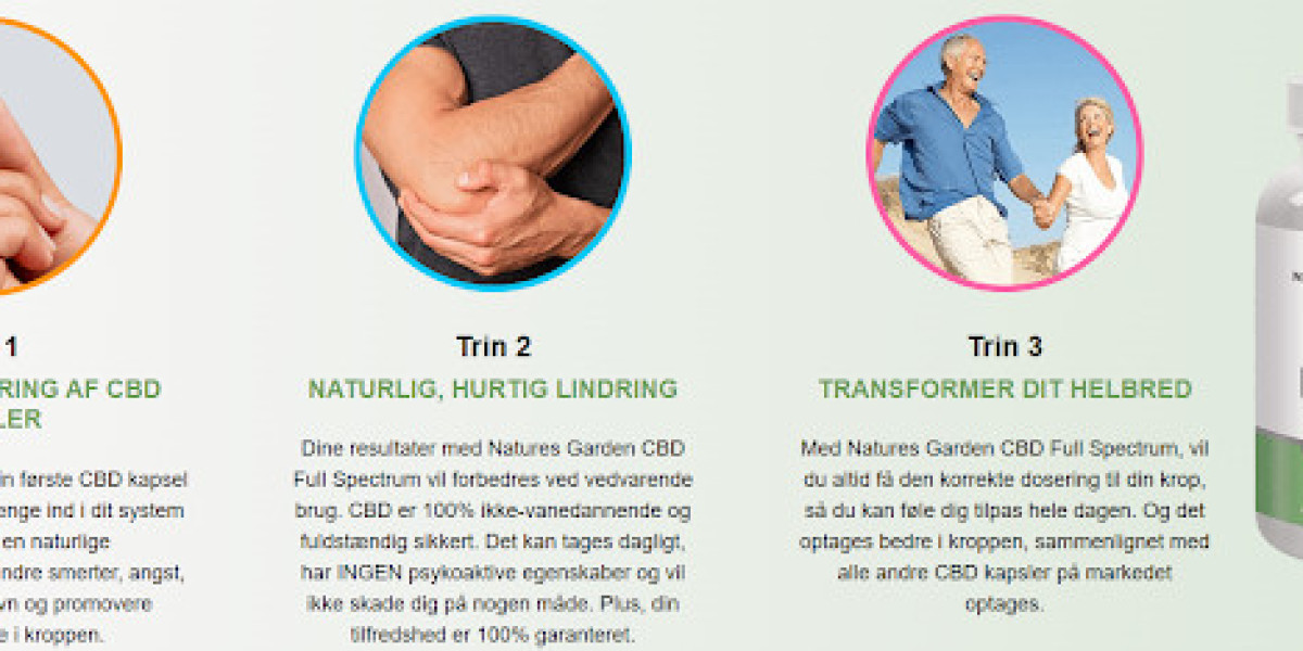 [Køb nu] Nature's Garden CBD Capsules Danmark: Dens fordele til smertelindring