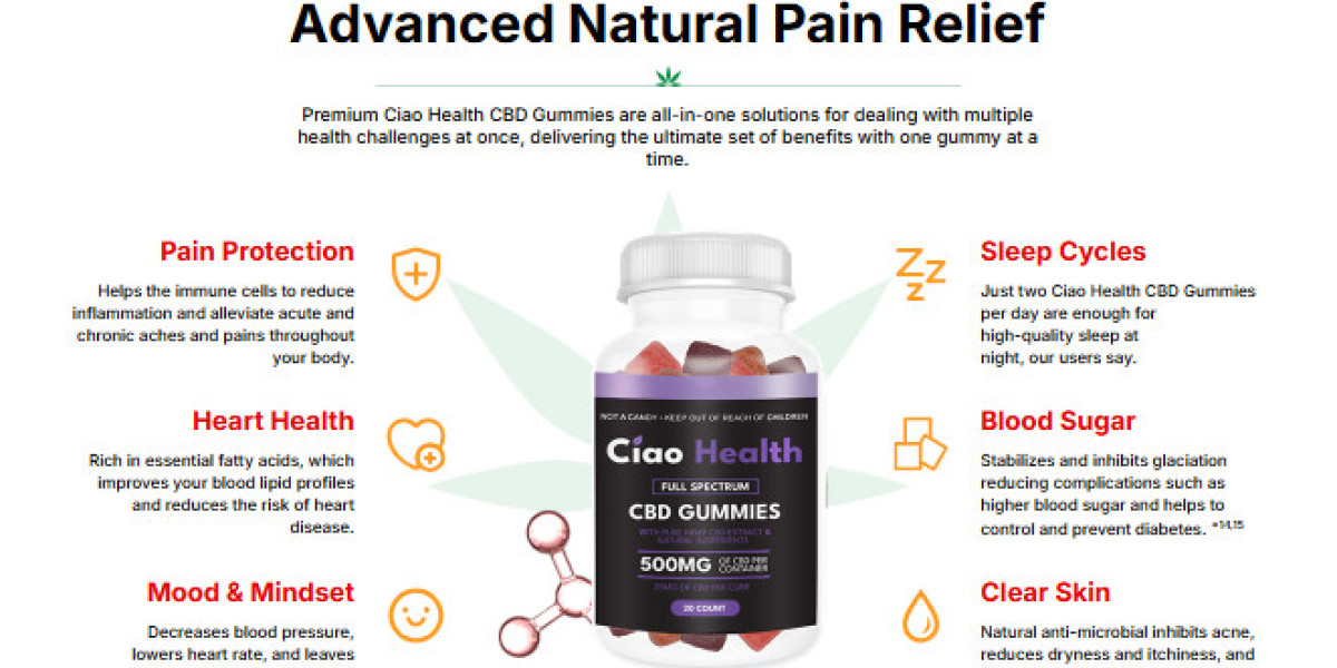 Ciao Health CBD Gummies Reviews: Ingredients, work, pros-cons, price 2024