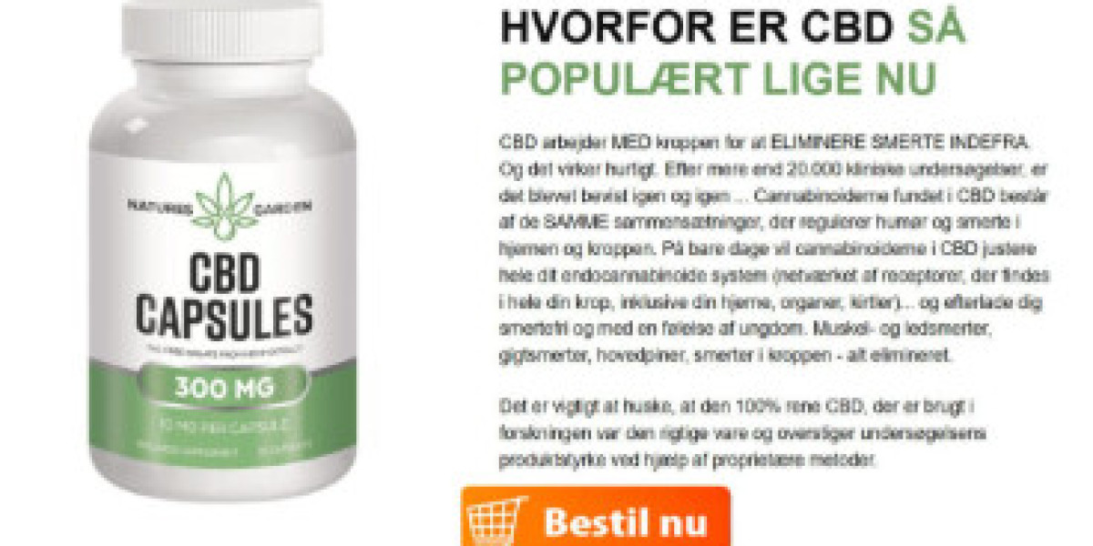 Natures Garden CBD-kapsler DK: Det er den bedste strategi at få mental afslapning!