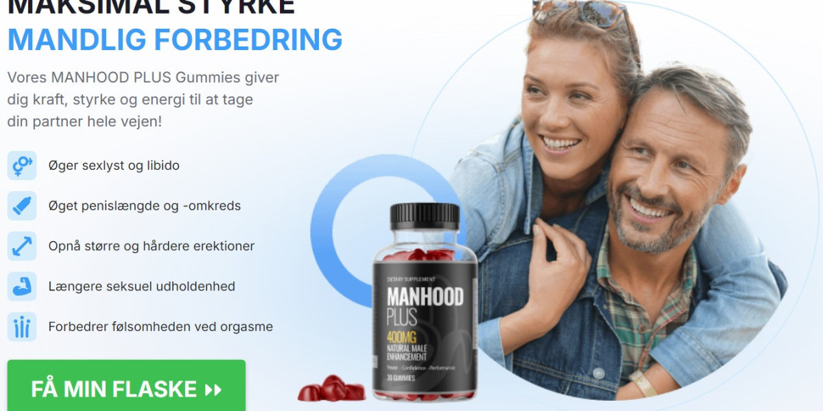 ManHood Plus Gummies Danmark for Male Enhancement Anmeldelser & Cost- Work or Not?