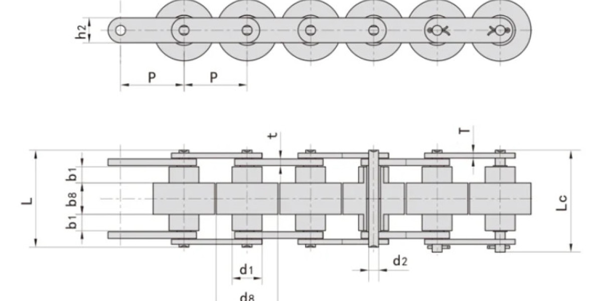 cottered roller chain maintenance involved in the specific content