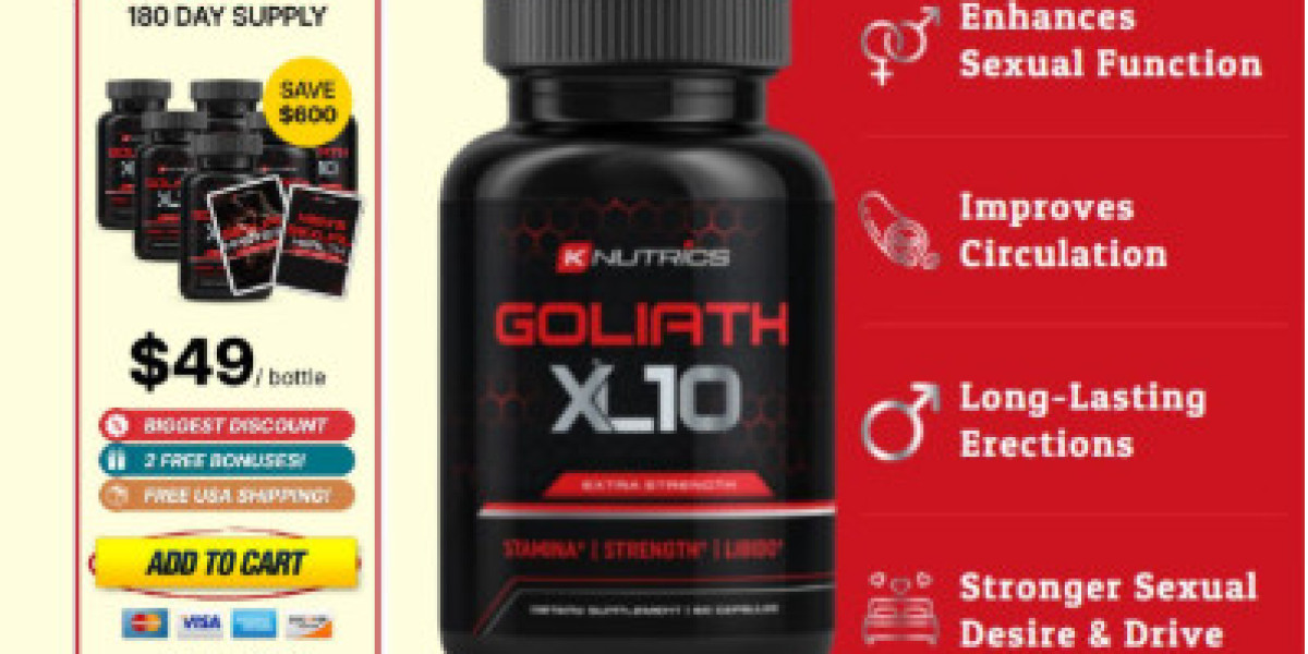 GoliathXL10 Male Enhancement View Its Active Ingredients, Uses & Work!