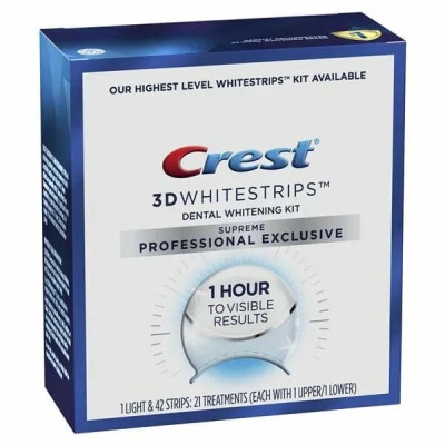 Crest 3D Supreme Whitening Strips Professional Exclusive Profile Picture