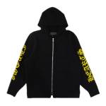 chrome hearts zip up hoodie