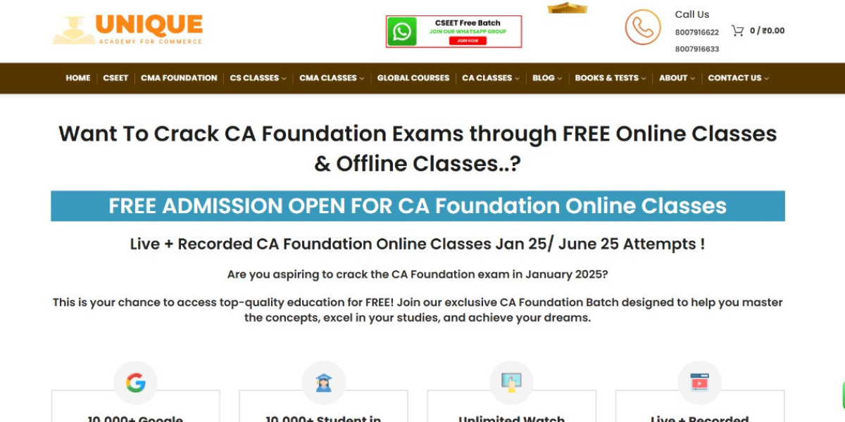 CA FOUNDATION CLASSES