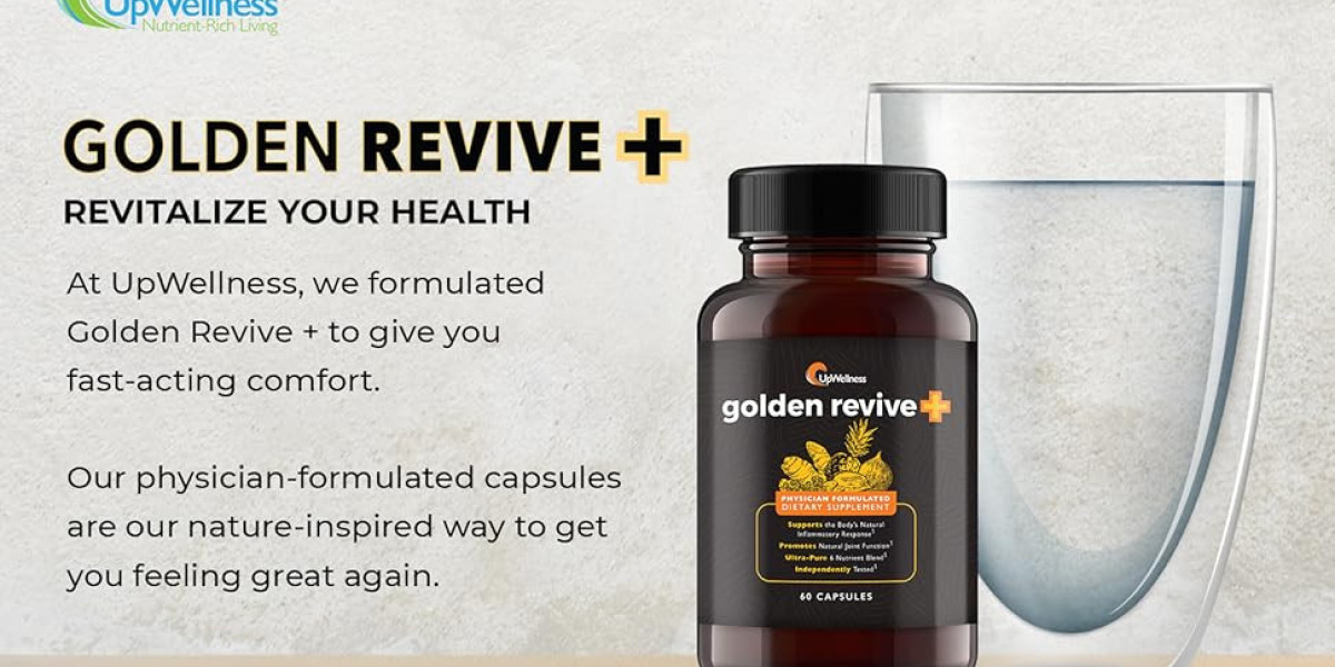 Golden Revive: Advanced Joint Health and Pain Relief Solution!