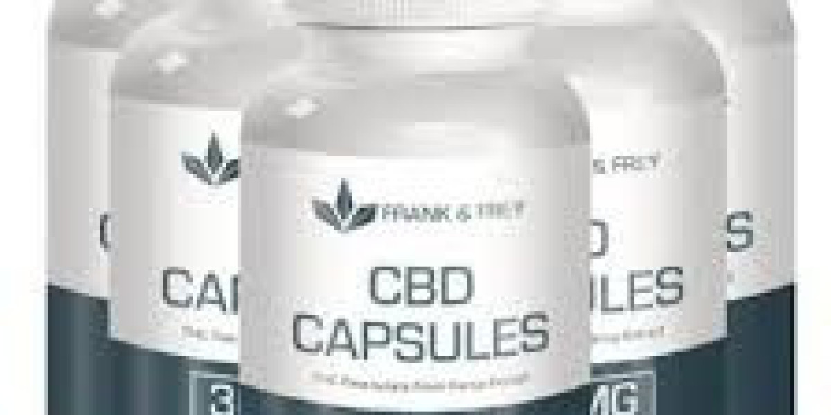 How many capsules come in a bottle of Frank & Frey CBD?