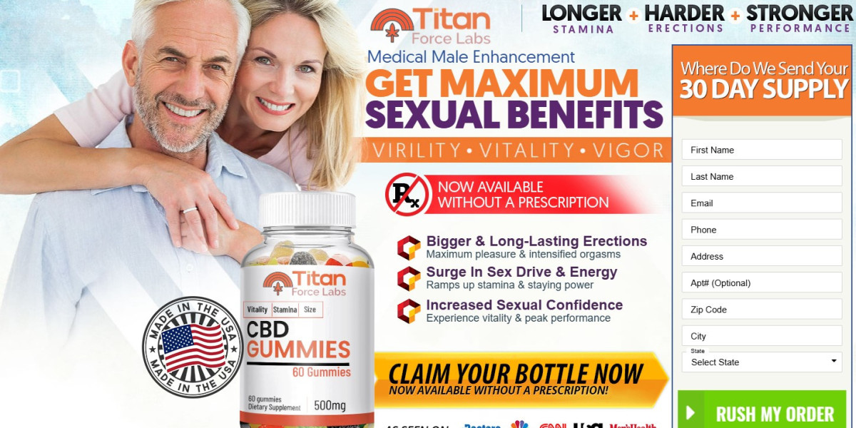 Titan Force CBD Gummies Review: Ingredients, work, pros-cons, price 2025