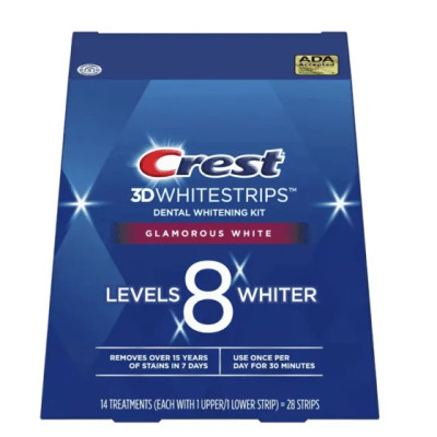 Crest 3D Whitestrips Glamorous White Levels 8 Whiter Profile Picture