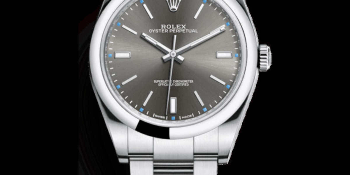 Rolex-114300-0001 Oyster Perpetual 39 Dark Rhodium