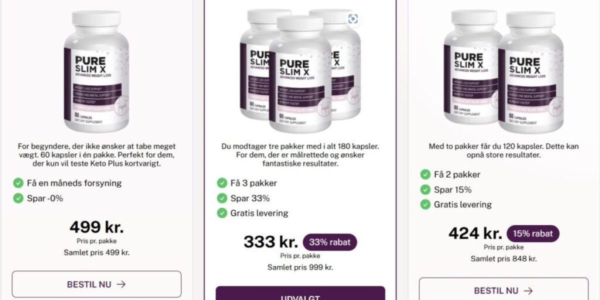 Pure Slim X Anmeldelser fordele, anmeldelser, pris og resultater