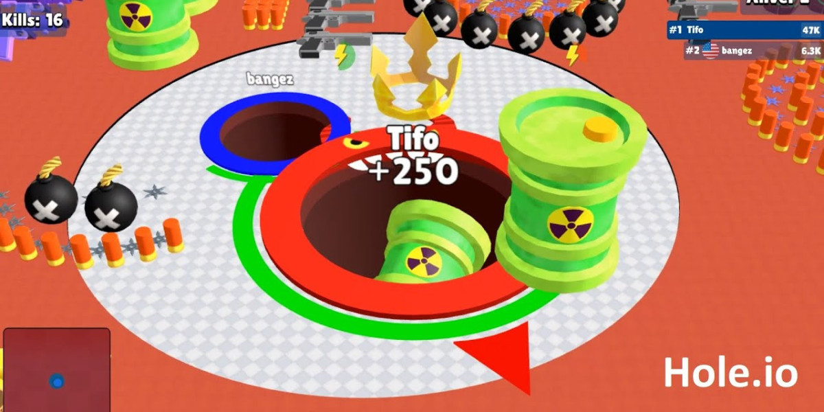 Holey.io Battle Royale: Dive Into the Void in This Addictive Game