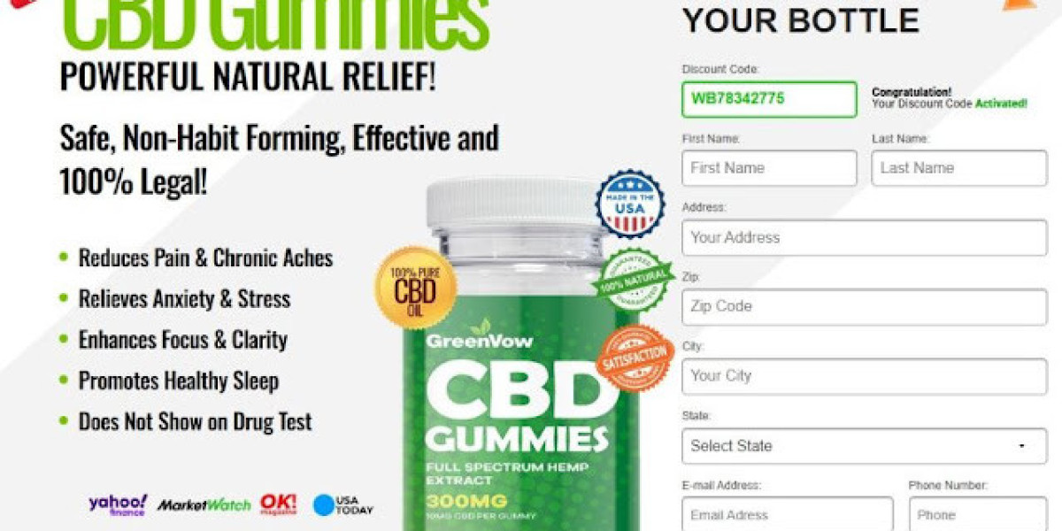 GreenVow CBD Gummies Health Benefits & Updated Price USA