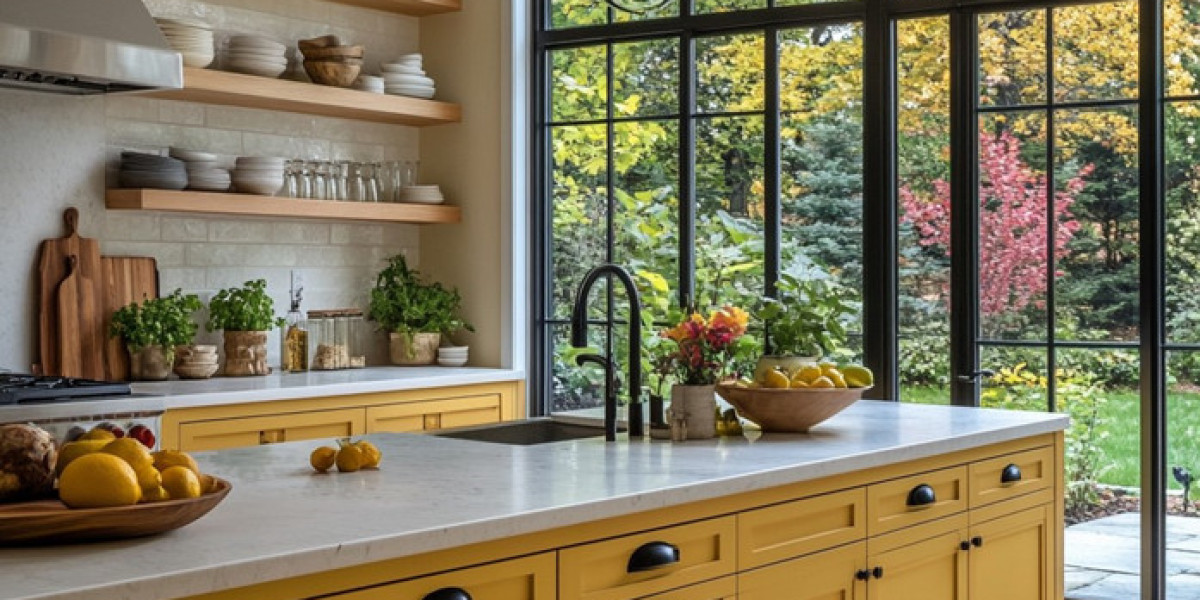Are Yellow Kitchen Cabinets Making a Comeback