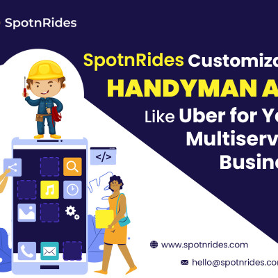 Uber For Handyman Booking App Development By SpotnRides Profile Picture