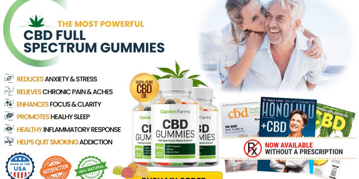 Golden Farms CBD Gummies Review: Can 500mg Really Ease Pain & Anxiety?