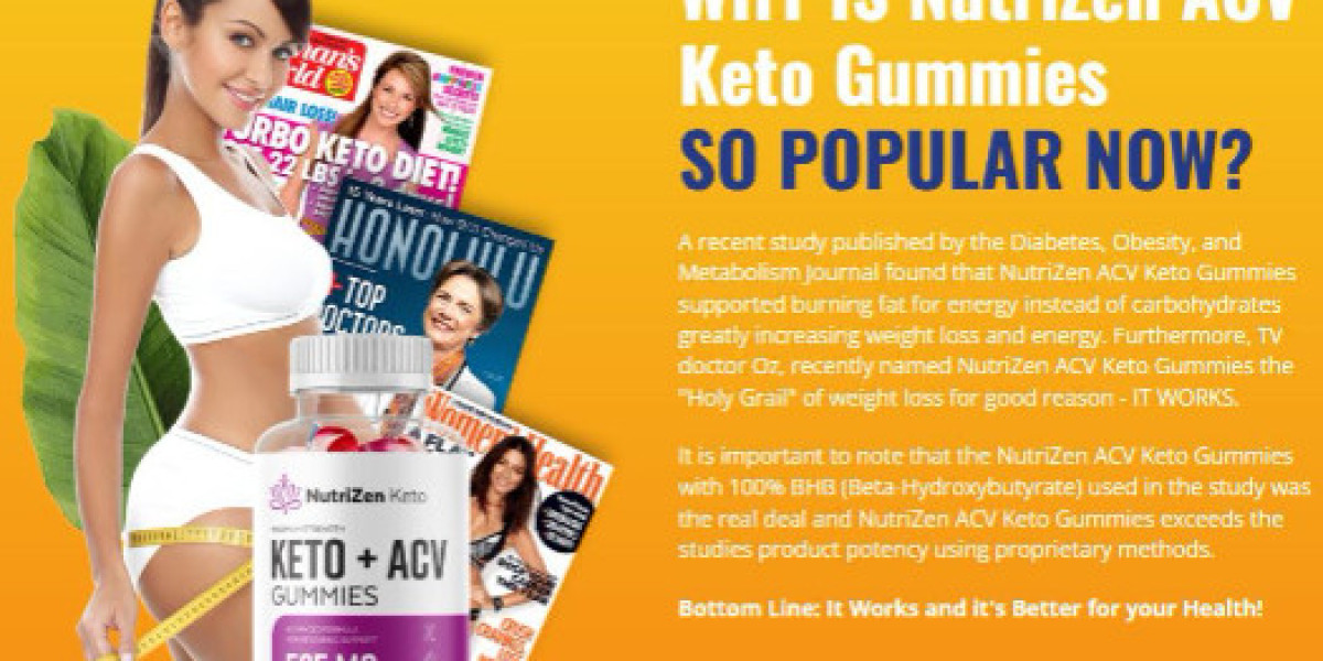 How Nutrizen Keto ACV Gummies Assist In Healthy Weight Reduction?