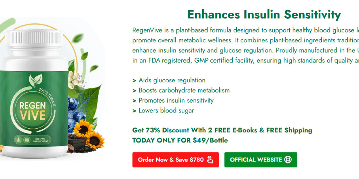 RegenVive Capsules: How To Increase Your Health for Blood Sugar!
