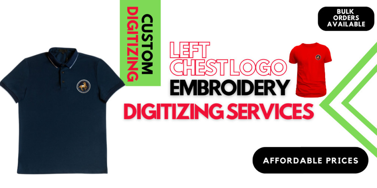 Guide to Embroidery Digitizing Left Chest Logo