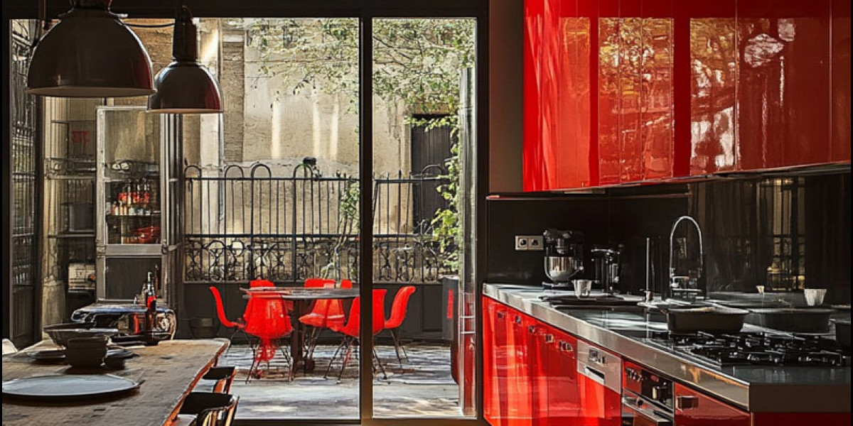 Red Kitchen Cabinets A Guide to Materials Finishes and Styles